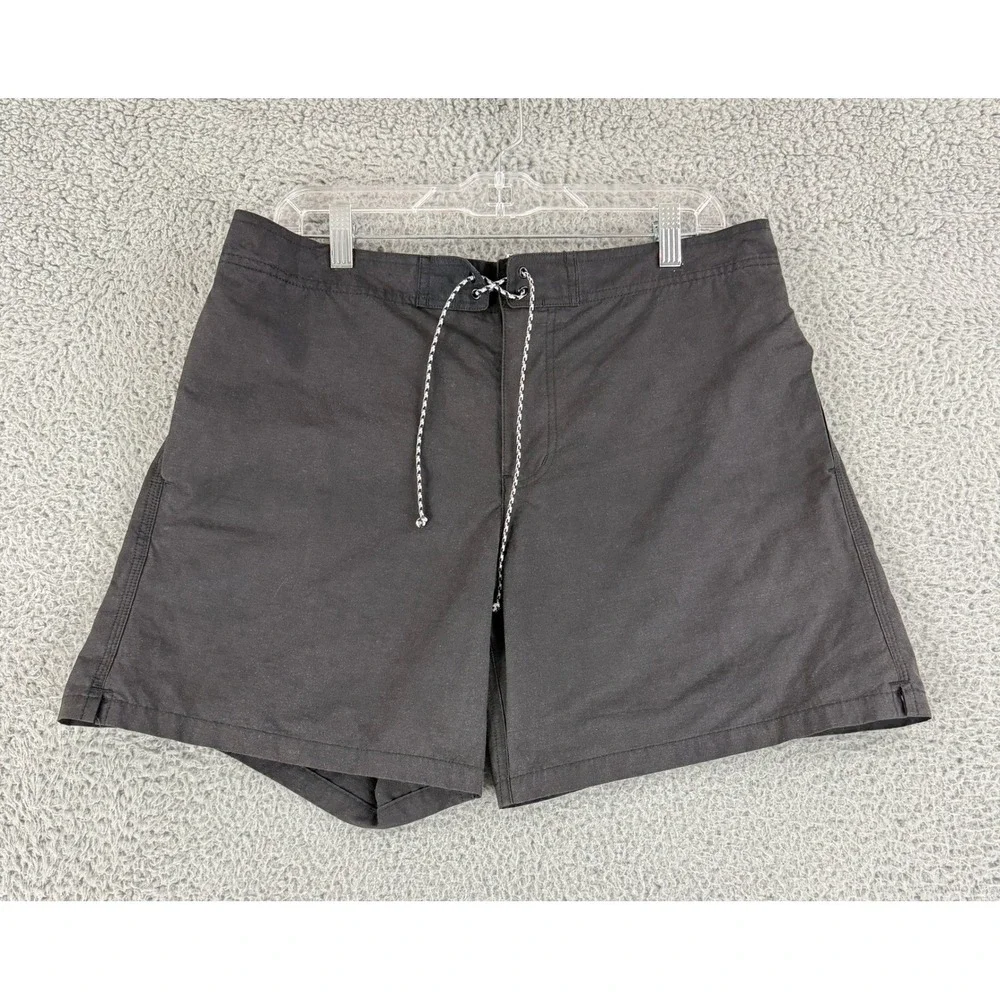 Burton Creekside Shorts Mens 34 Black Board Shorts Mesh Lined Surf Swim 167481